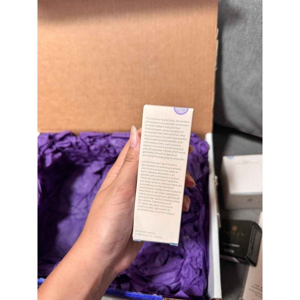 New Tatcha Camellia Gold Beauty Oil 23K Gold Oil